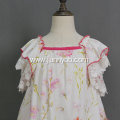 summer floral printed dress for kids